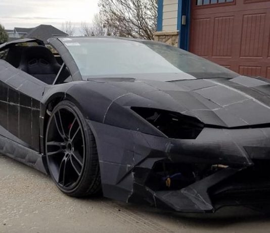 Can’t afford Lamborghini Aventador? Make Your Own!