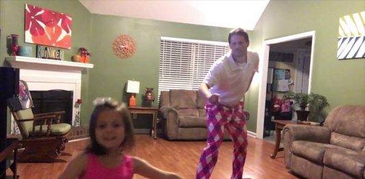 Father and Daughter Dance on “Can’t Stop the Feeling” is Winning Hearts