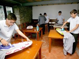 A School in Spain Teaches Boys Household Chores A School in Spain Teaches Boys Household Chores